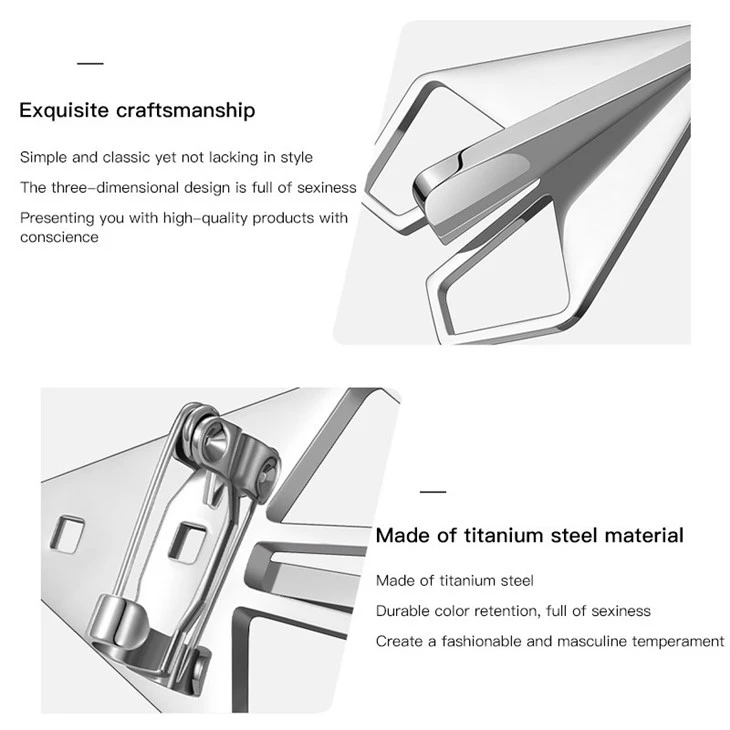 Material Of Titanium Steel Airplane Brooch price